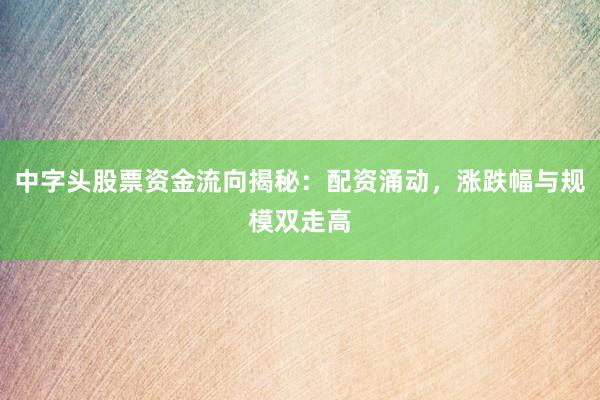 中字头股票资金流向揭秘：配资涌动，涨跌幅与规模双走高