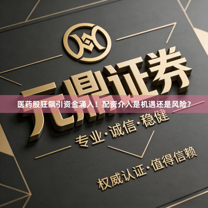 医药股狂飙引资金涌入！配资介入是机遇还是风险？